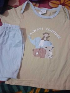 Cute Baby Pajama Set