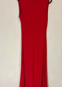 Savana(All new)Red Sleeveless Dress