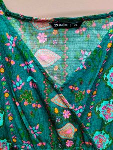 Bohemian Print Maxi Dress