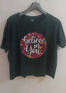 dark green tshirt