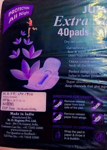 Jumbo Extra Sure 40 Pads For Women