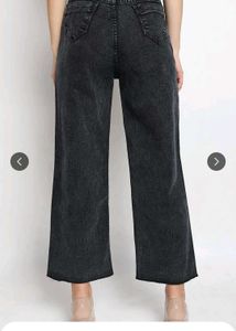 Women Jean Wide Leg High-Rise Stretchable Jeans