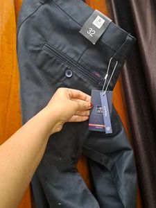 Classic Men's Charcoal Black Pants