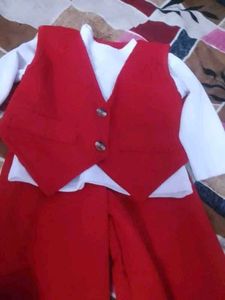 Kids Red Formal Outfit