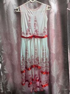 Vintage-Style High-Low Dress