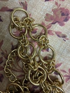 Chunky Gold Chain Belt