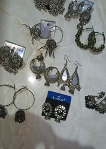 Peacock Jhumka Earrings