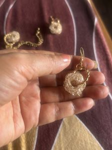 Unique Handmade Gold Earrings