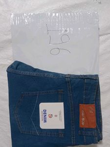 Dark Blue Denim Jeans