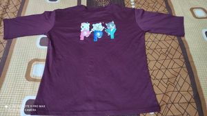 Beautiful 6 Pieces T-shirt Front And Back Side❤