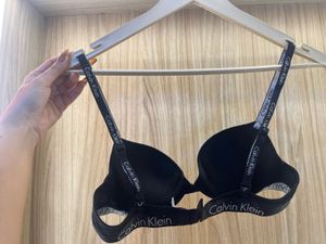 CK Black Lace Corset Bra