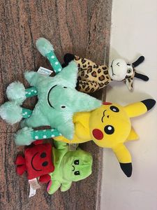 Assorted Plush Toys Collection