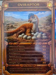 Dinosaur Trading Cards - Fun Facts!