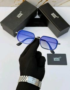 Mont Blanc Octagonal Sunglasses