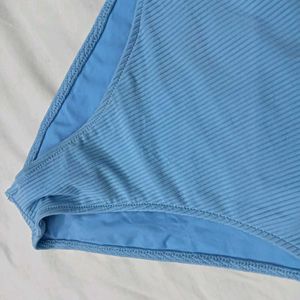 ⭐ Ribbed High-Waisted Bikini Bottom