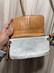 Zara Crossbody Flap Closure Wallet Bag