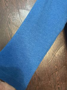Comfortable Blue Henley Top