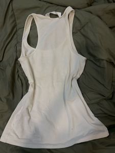 Y2K Vintage  Elisabetta Franchi White Tank