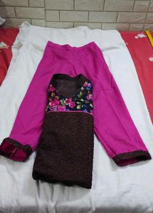 Floral 3-Piece Salwar Suit Set