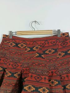 Multicolor Casual Mini Skirt (Women)