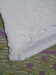 White Camisole Top with Lace Trim