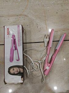 NOVA Hair Straightener MP-8006 Pink