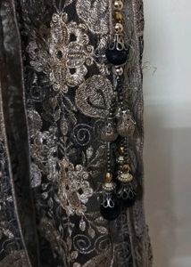Party Wear Gown With Jacket