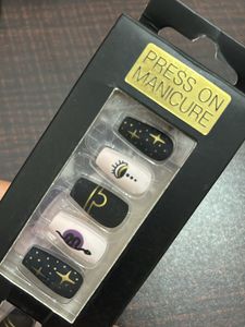 24 Pcs Mystic Ethereal Print Press On Nails