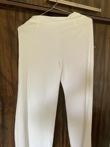Chic High-Waisted Wide-Leg Trousers