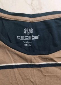 Men's Striped Cotton T-Shirt