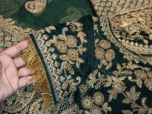Elegant Green Lehenga Choli Set