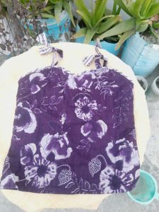 Girls Floral Tank &amp; Pants Set