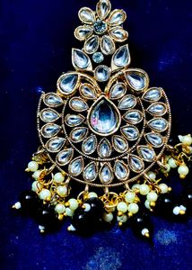 Stunning Kundan &amp; Pearl Dangler Earrings