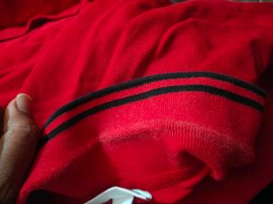 Cartelo Red Skater Polo Dress