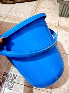 Durable Blue Plastic Bucket