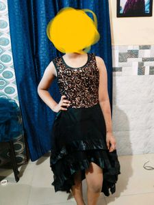 Sparkly Sequin Black Party Dress
