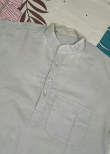 Men's Grey Kurta Set