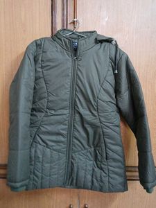 Olive Green Padded Jacket