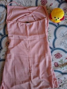 Pink Mini Slip Dress