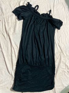 Black Off-Shoulder Top