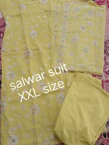 Elegant lime green Kurta Set with Silver Print