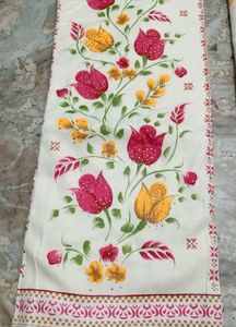 Flower Print Cotton Suit