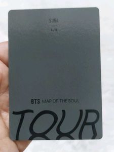 Suga MOTS Tour Official Photocard