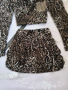 leopard print co-ord set