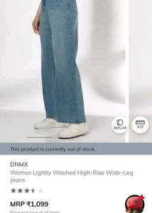 Women Light Washed High Rise Jeans