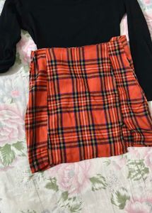 Plaid Mini Skirt 😍