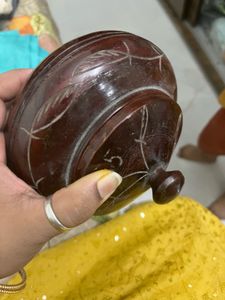 Vintage Wooden Carved Lidded Box