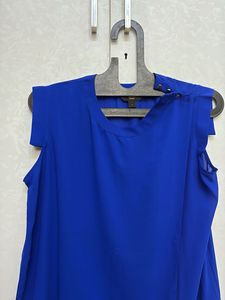 Vibrant Blue Sleeveless Top