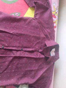 boys purple shirt