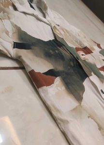 Men's Abstract Print Short Sleeve Shirt